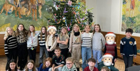 4.x pynter juletræ på Socialforvaltningen