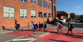Første skoledag for 0.x og 0.y