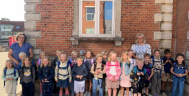Første skoledag for 0.x og 0.y