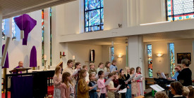 Påskegudstjeneste i Sct. Michaels Kirke