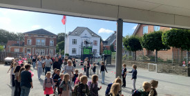 Første skoledag for 0.x og 0.y