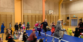 Fastelavnsfest i indskolingen