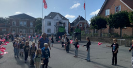 Første skoledag for 0.x og 0.y