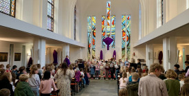 Påskegudstjeneste i Sct. Michaels Kirke