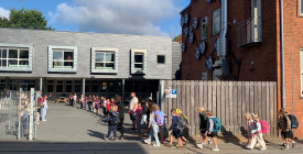 Første skoledag for 0.x og 0.y