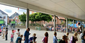 Første skoledag for 0.x og 0.y