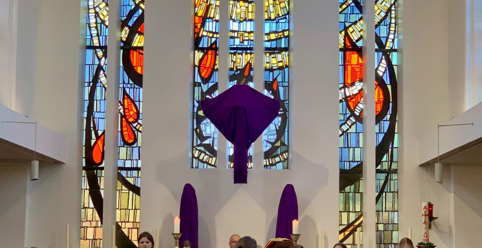 Påskegudstjeneste i Sct. Michaels Kirke