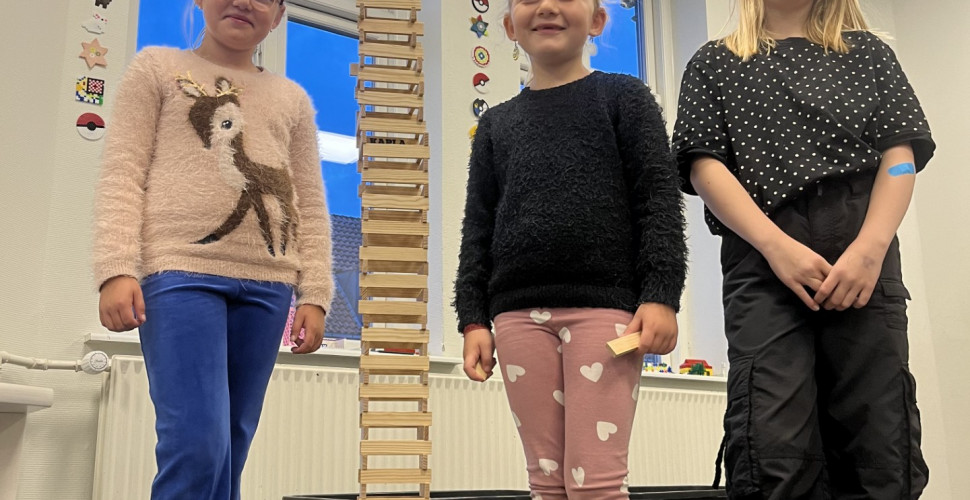 Besøg fra Lego og Kapla-byg