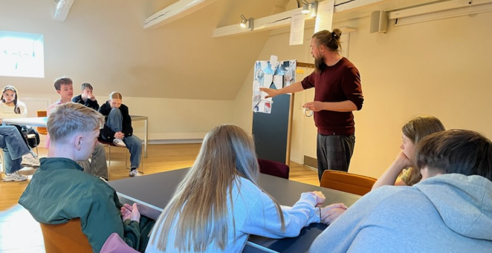 Besøg på Stadsarkivet
