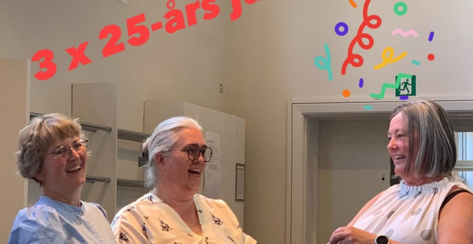 3 x 25-års jubilæum