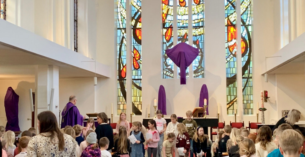 Påskegudstjeneste i Sct. Michaels Kirke