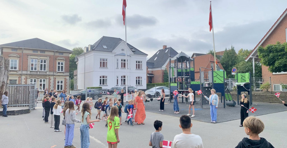 Første skoledag for 0.x og 0.y