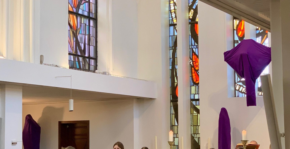 Påskegudstjeneste i Sct. Michaels Kirke