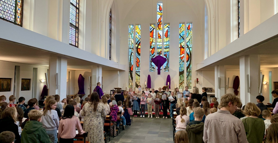 Påskegudstjeneste i Sct. Michaels Kirke