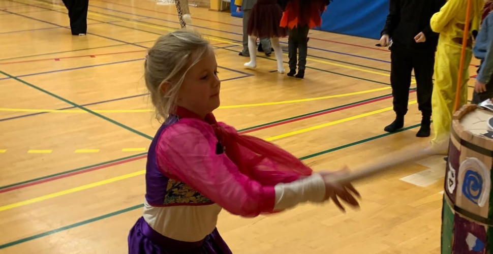 Fastelavnsfest i indskolingen