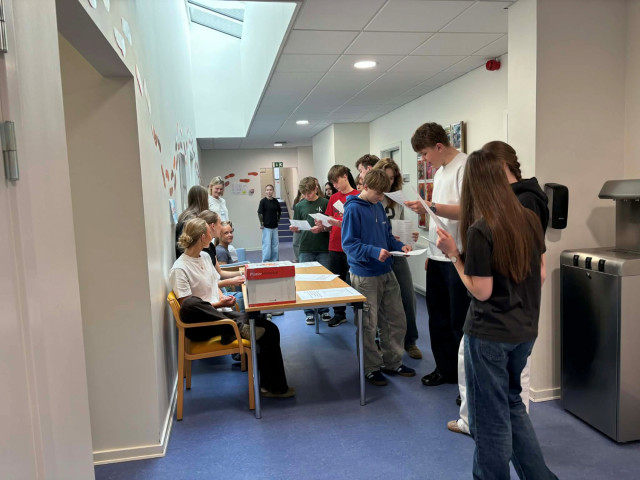 Valgdag på Sct. Michaels