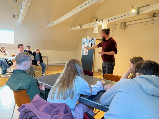 Besøg på Stadsarkivet